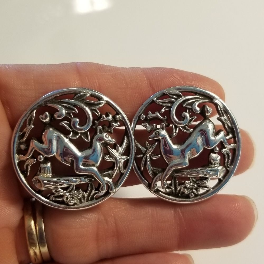 50's Sarah Coventry Earrings - Picture 4 of 7